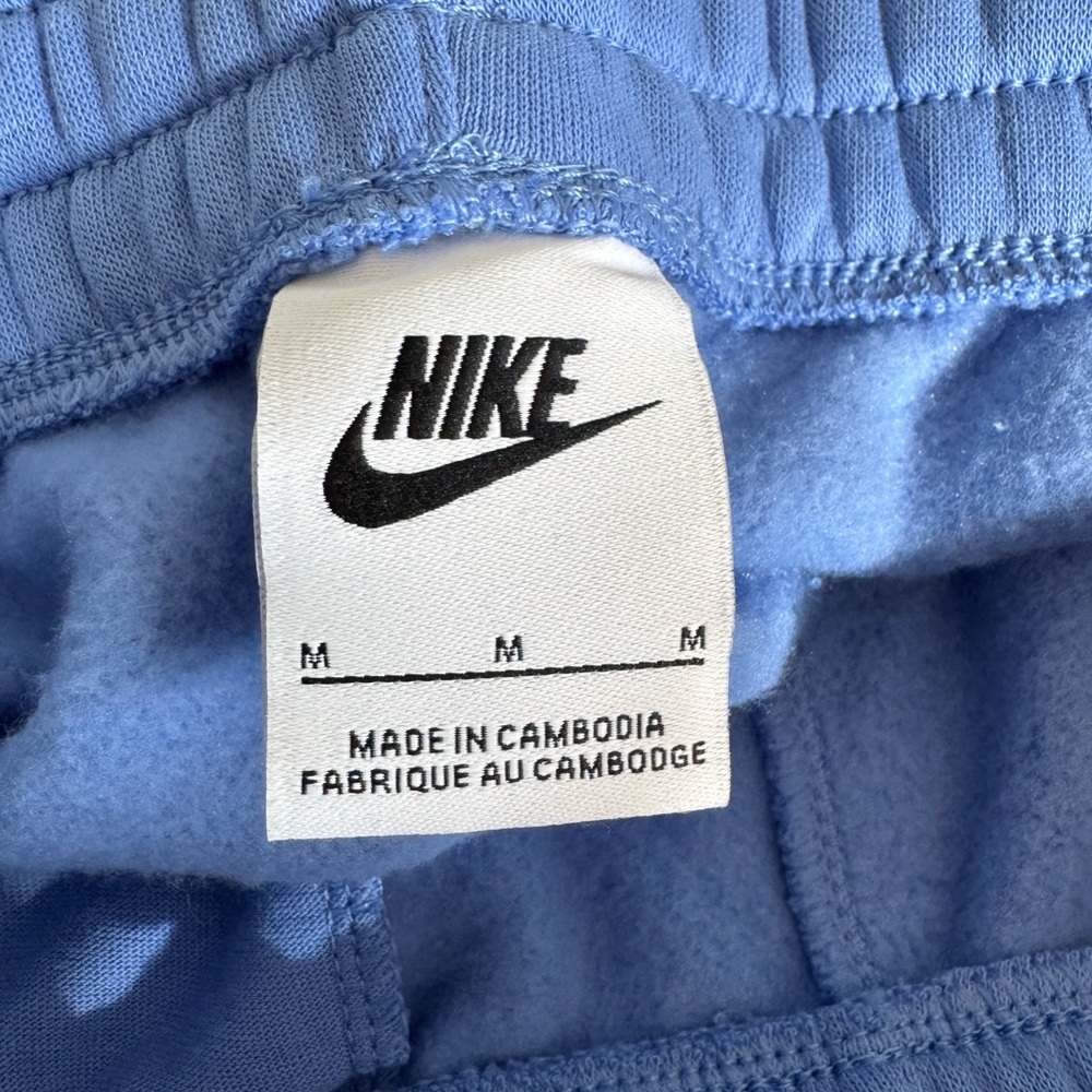 Girls Nike periwinkle Blue Joggers - Picture 2 of 2